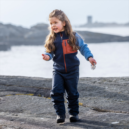 Дитяча толстовка Didriksons Anten Kids Fullzip 2 Winter Blue