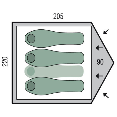 Намет Pinguin Serac