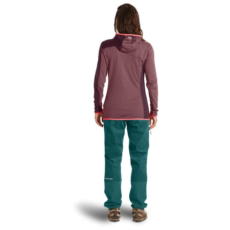 Жіноча функціональна толстовка Ortovox Fleece Light Grid Hooded Jkt W