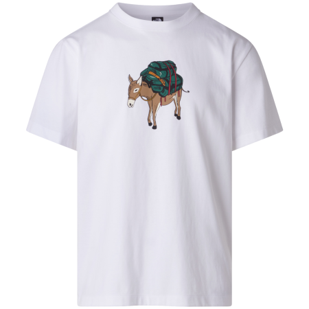 Чоловіча футболка The North Face M Donkey Taxi Relaxed Short Sleeve Tee-Graphic білий TNF WHITE