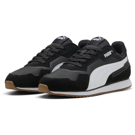 Чоловічі черевики Puma Softride St Miler Nylon чорний/білий PUMA Black-PUMA White-Gum