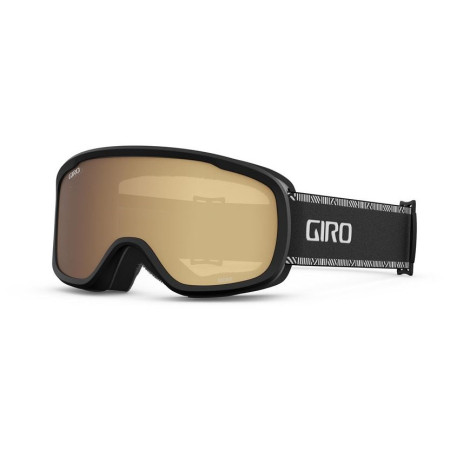 Дитячі гірськолижні окуляри Giro Moxie чорний Black White Chute Amber Gold/Yellow