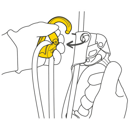 Шків Petzl Rollclip Z Screw-Lock