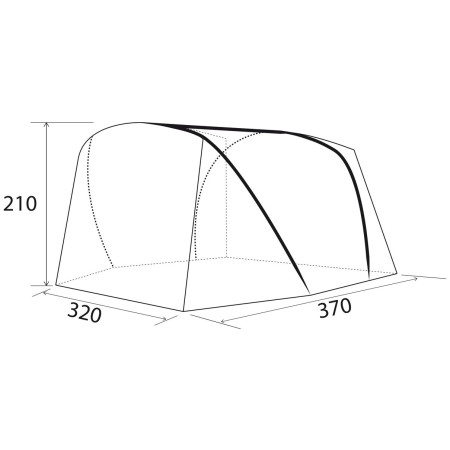 Приставний намет Brunner Air Travel II A.I.R. TECH