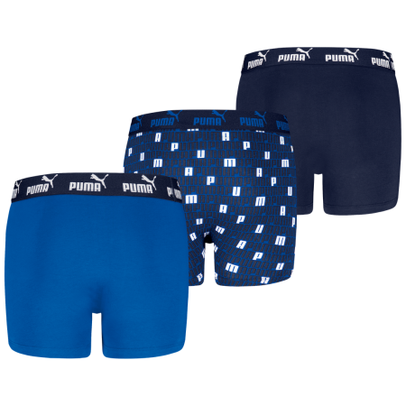 Боксери для хлопчиків Puma Elements Printed Boxers 3P