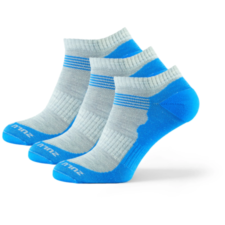 Шкарпетки Zulu Merino Summer 3-pack синій/сірий blue/grey