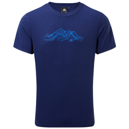 Чоловіча футболка Mountain Equipment Groundup Mountain Tee Medieval Blue синій