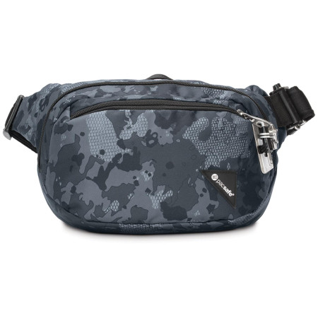 Bezpečnostní ledvinka Pacsafe Vibe 100 šedá grey camo