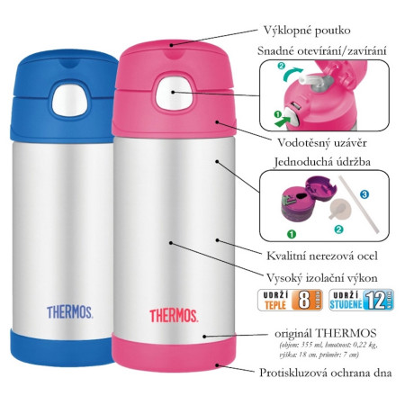 Dětská termoska Thermos Funtainer - sova