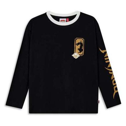 Дитяча футболка Lego Wear Lwtaj 709 Black чорний Black