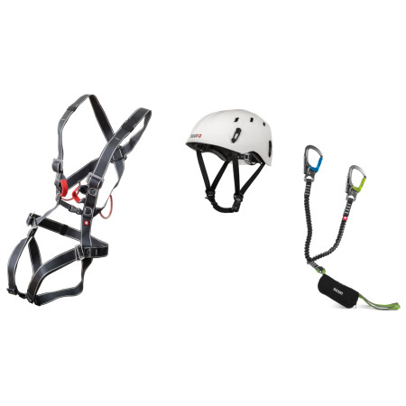 Ferratový set Ocún Via Ferrata Bodyquard Pail set černá