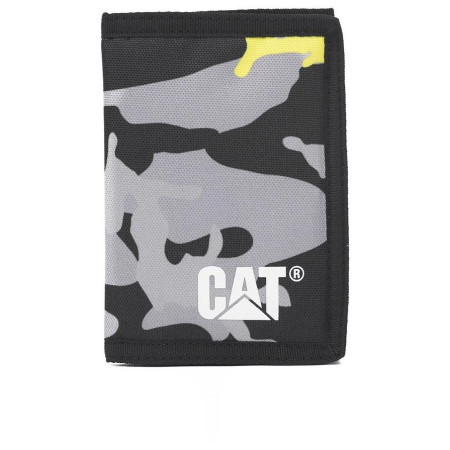 Гаманець Caterpillar Millennial Classic Riley сірий/чорний Camo Black/Grey/Yellow