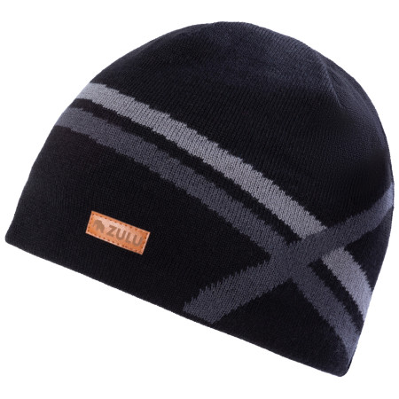 Чоловіча шапка Zulu Qulio чорний/сірий