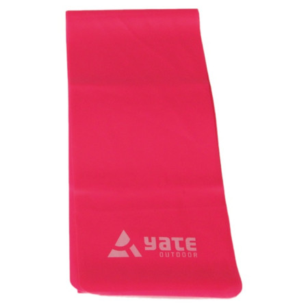 Гумовий широкий пояс Yate Fitband 200 см середньої жорстокості