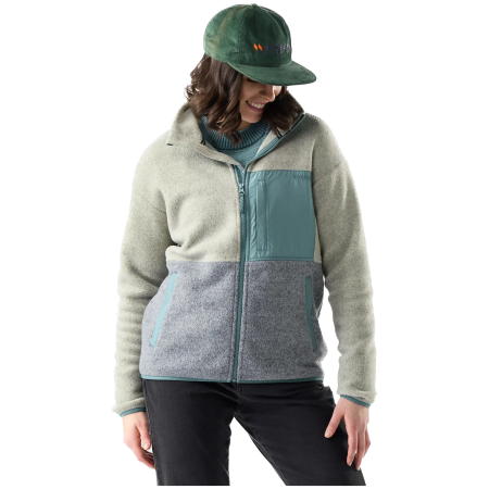 Жіноча куртка Smartwool Women's Second Cut Fleece Jacket зелений Green Tea