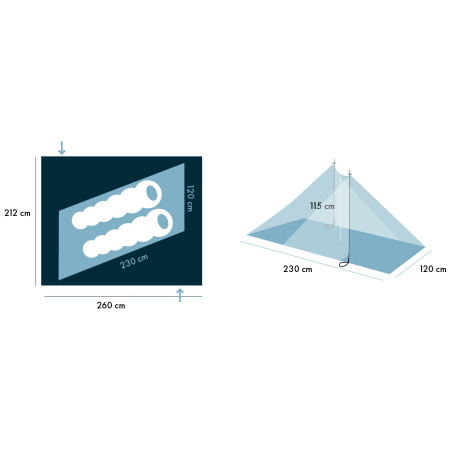 Надлегкий намет Warg Protrek 2