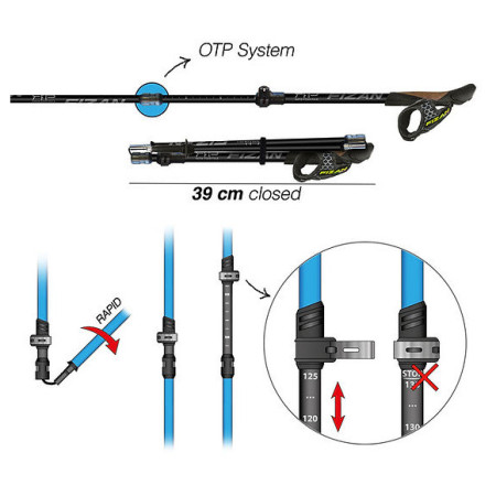 Палиці для Trail Running Fizan RFP Trail/NW