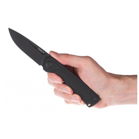 Складаний ніж Acta non verba Z200 DLC/Plain Edge, G10/Lock Black