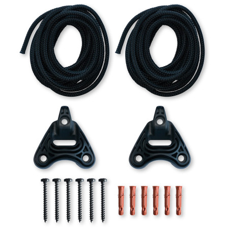 Кріплення для гамака La Siesta Uchycení sítě Home Rope чорний Black