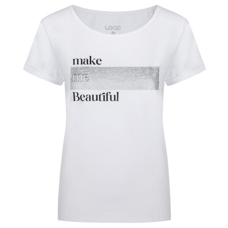 Жіноча футболка Loap Abilla білий