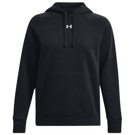 Жіноча толстовка Under Armour Rival Fleece Hoodie чорний Black / / White