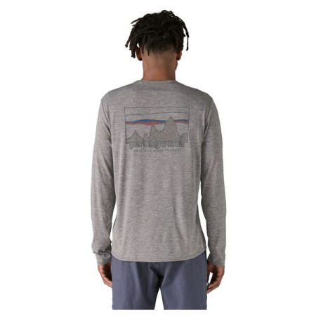 Чоловіча футболка Patagonia M's L/S Cap Cool Daily Graphic Shirt