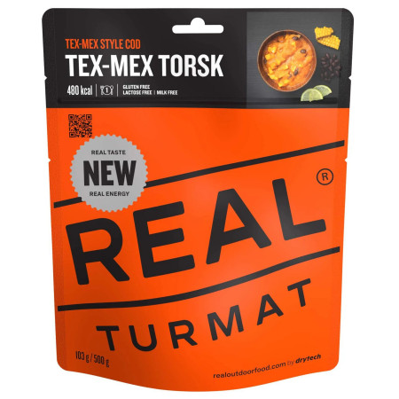 Дегідрована їжа Real Turmat Текс-мекс із тріскою (Tex-Mex Torsk)