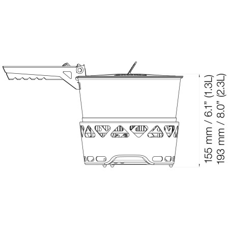 Кухонний набір Primus PrimeTech Stove Set II 1.3L