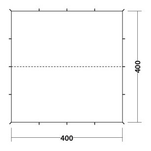 Брезент Robens Tarp 4 x 4 m Exp