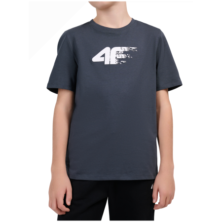 Дитяча футболка 4F Tshirt M3515 Dark Grey сірий Dark Grey