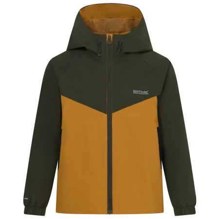 Дитяча куртка Regatta Hanleigh Dark Khaki хакі Dark Khaki Wood Brown