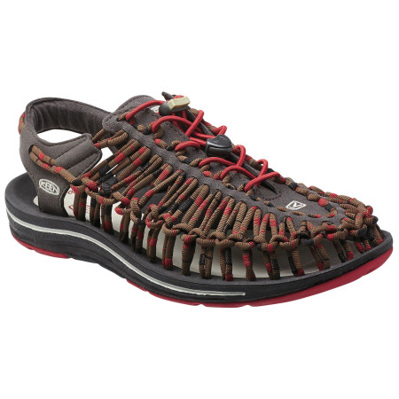 Чоловічі сандалі Keen Uneek Stripes коричневий RedDahlia/Raya
