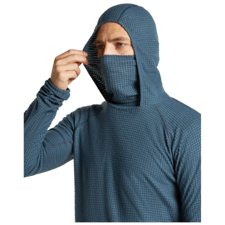 Чоловіча толстовка Icebreaker Men Mer 400 RealFleece Grid Pulover Hood