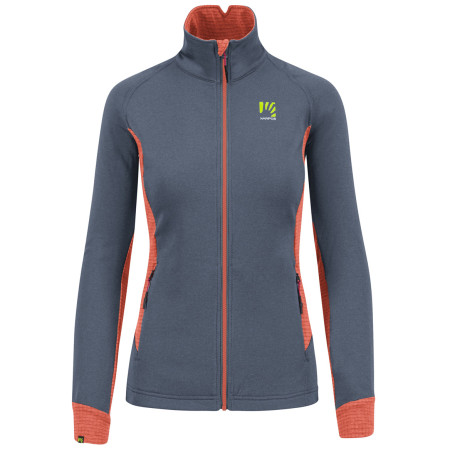 Жіноча толстовка Karpos Pizzocco Evo W Full-Zip Fleece сірий/червоний