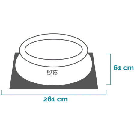 Басейн Intex Easy Set 244x61 cm