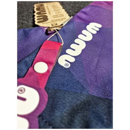 Дитячі софтшелові штани WAMU Mozaika purple