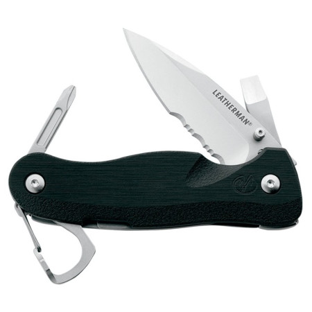 Складаний ніж Leatherman Crater C33TX чорний/срібний