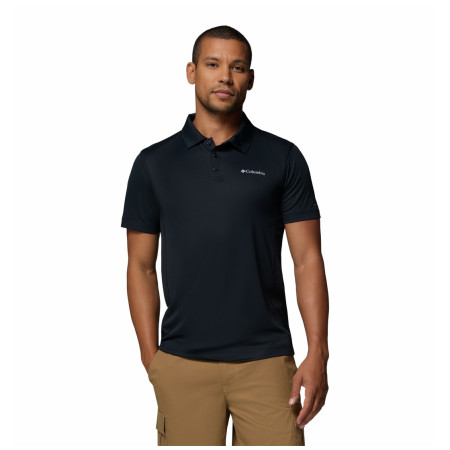Чоловіча футболка Columbia Zero Rules™ Light Polo чорний Black