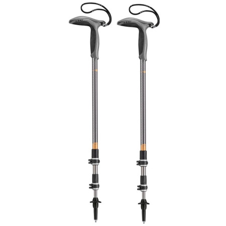 Трекінгові палиці Leki Poles Wanderfreund Makalu чорний gunmetal-copper