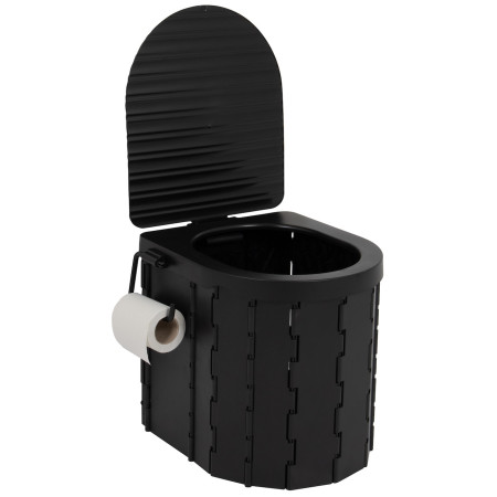 Туалет Bo-Camp Portable toilet foldable чорний