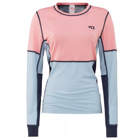 Жіноча футболка Kari Traa Lam Ls синій/рожевий
