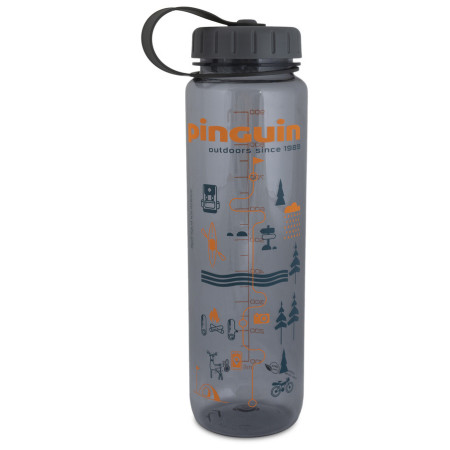 Пляшка Pinguin Tritan Slim Bottle 1 l сірий
