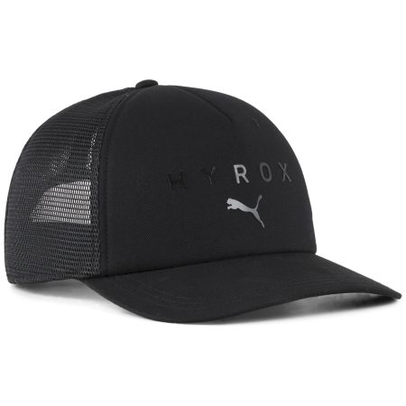 Кепка Puma x HYROX Trucker Cap чорний PUMA Black