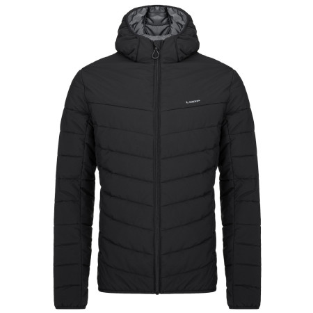 Чоловіча зимова куртка Loap Iremoss чорний Tap Shoe/Gray