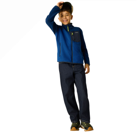 Дитяча функціональна толстовка Regatta Junior Frankie Warm Fleece Aviator Blue