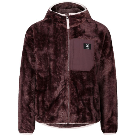 Дитяча толстовка Dare 2b Powder Fleece Hucklbr/PkHz темно-червоний Hucklbr/PkHz