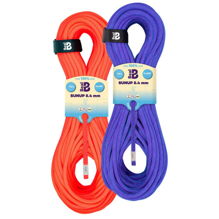 Мотузка Beal Sunup 2x50 m фіолетовий/помаранчевий PURPLE-ORANGE