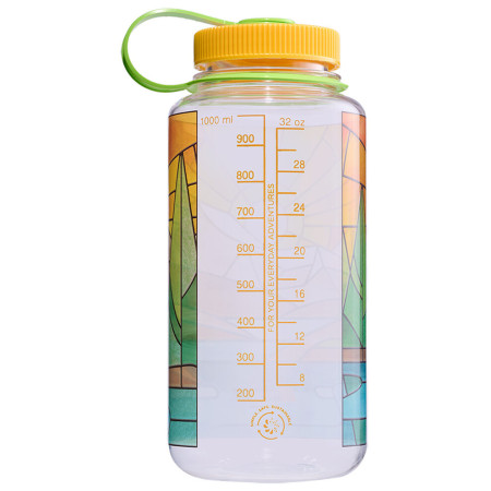 Пляшка Nalgene Wide Mouth 1l Clear Stained Glass