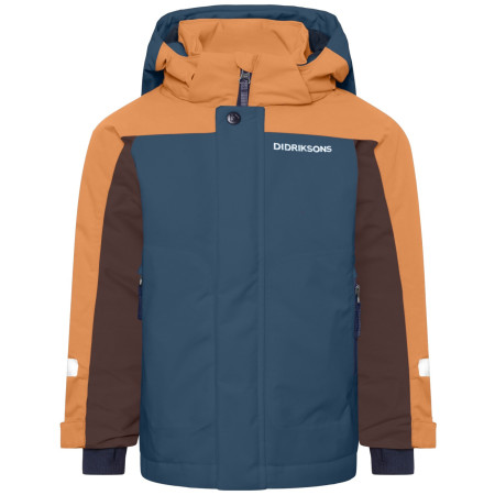 Дитяча зимова куртка Didriksons Neptun Kids Jkt 5 Mountain Blue бірюзовий Mountain Blue