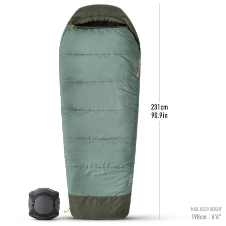 Спальний мішок Sea to Summit Boab -1C Long
